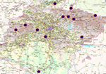 mapa de areas de descanso